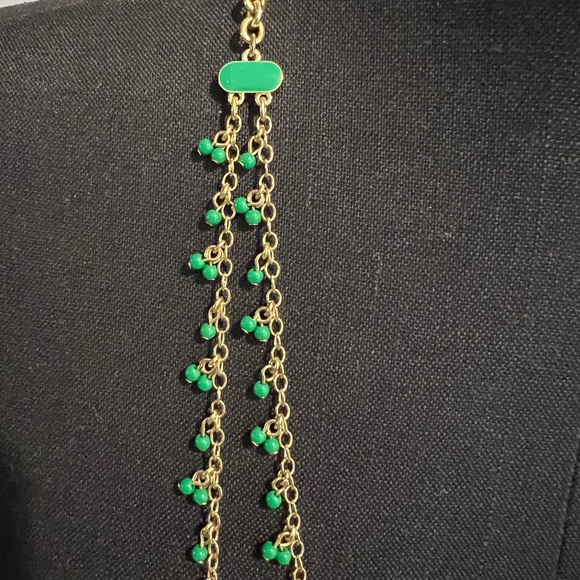 Talbots 14 k plated multi layers Necklace - Picture 2 of 6